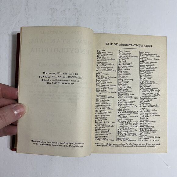 Funk an Wagnalls New Standard Encyclopedia 1931 1934 Vol XVII Jungfrau to Maffei - Picture 7 of 15